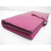 エルメススーパーコピー ベアンスフレアリゲーター/フューシャピンク(金具：シルバー) hq018