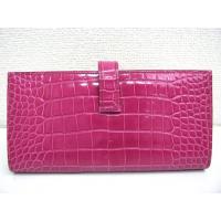 エルメススーパーコピー ベアンスフレアリゲーター/フューシャピンク(金具：シルバー) hq018