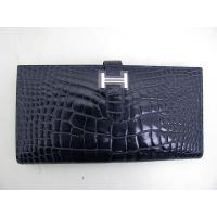 エルメススーパーコピー ベアンスフレ二つ折長財布 アリゲーター/ブルーアビス(金具：シルバー) hq019