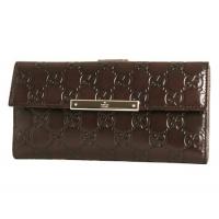 グッチスーパーコピー 長財布 ダークブラウン 112715A0V1G2019 カーフレザー