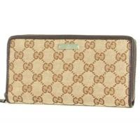 グッチスーパーコピー GG柄 長財布 ベージュ＆ダークブラウン 112724F40IR9643
