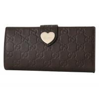 グッチスーパーコピー ハートモチーフ 長財布 ダークブラウン 203550AA61G2019