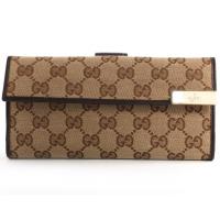 グッチスーパーコピー ダイス GG柄 長財布 ベージュ＆ダークブラウン 257012FAFXG9643