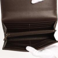 グッチスーパーコピー GG柄 ラブリー 長財布 ベージュ＆ダークブラウン 251861