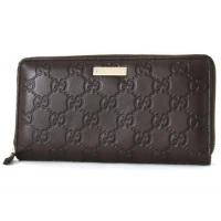 グッチスーパーコピー グッチシマ 長財布 ダークブラウン 112724 カーフレザー