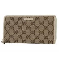 グッチスーパーコピー GG柄 長財布 ベージュ＆アイボリー 112724F40IG9773 キャンバス