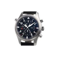 ＩＷＣスーパーコピー パイロットウォッチ ダブルクロノ IW377801 ブラック