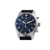 ＩＷＣスーパーコピー パイロットウォッチクロノ IW377701 ステンレス ブラック