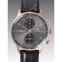 ＩＷＣスーパーコピー ポルトギーゼ クロノ IW371482 レッドゴールド グレー／ブラック