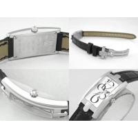 ﾊﾘｰ･ｳｨﾝｽﾄﾝスーパーコピー HARRYWINSTON レディ・アヴェニューC ミニ 332/LQWL.W WG/ブラック革 シルバー