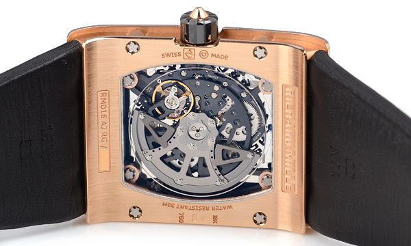 リシャール・ミルスーパーコピー オートマティック エクストラフラット スケルトン RM016