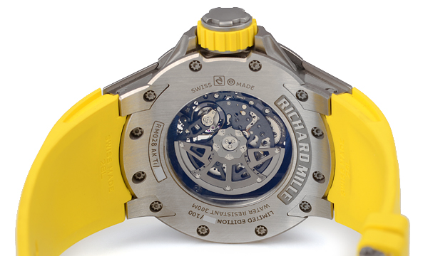 リシャール・ミルスーパーコピー オートマティック ダイバーズ スケルトン セントバーツ RM028