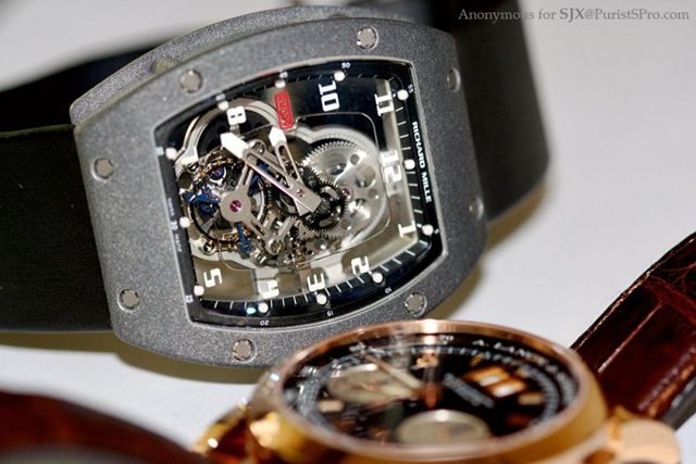 リシャール・ミルスーパーコピー メンズ RM009 手巻トゥールビヨン 50m防水