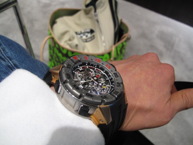 リシャール・ミルスーパーコピー Richard Mille RM025 ダイバー メンズ リストウオッチ