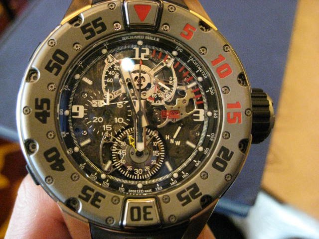 リシャール・ミルスーパーコピー Richard Mille RM025 ダイバー メンズ リストウオッチ