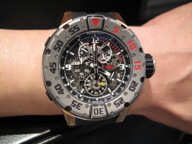 リシャール・ミルスーパーコピー Richard Mille RM025 ダイバー メンズ リストウオッチ