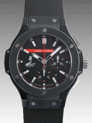 ウブロスーパーコピー ビッグバン ルナロッサ 301.CM.131.RX ブラック 自動巻き