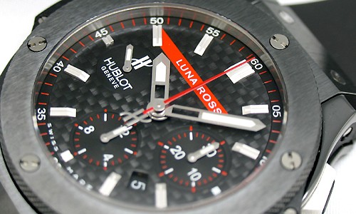 ウブロスーパーコピー ビッグバン ルナロッサ 301.CM.131.RX ブラック 自動巻き