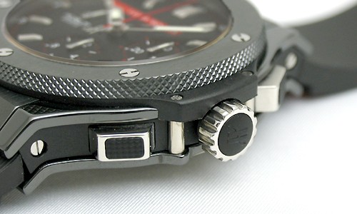 ウブロスーパーコピー ビッグバン ルナロッサ 301.CM.131.RX ブラック 自動巻き