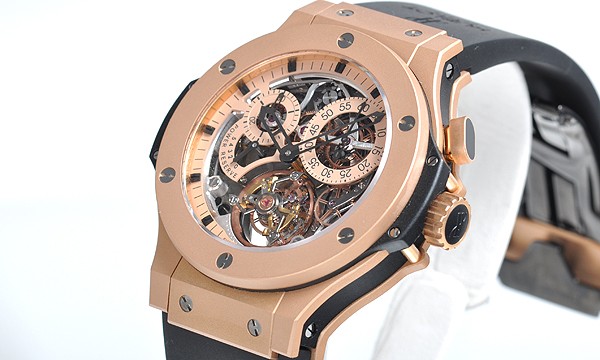 ウブロスーパーコピー トゥールビヨンビガーバンゴールドマット 308.PI.500.RX メンズ