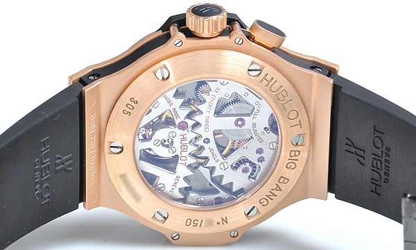 ウブロスーパーコピー トゥールビヨンビガーバンゴールドマット 308.PI.500.RX メンズ