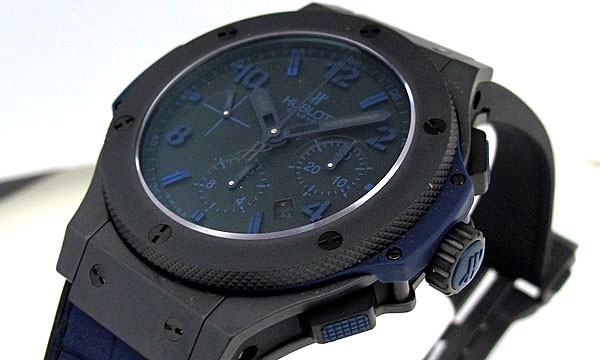 ウブロスーパーコピー ビッグバン オールブラックブルー 301.CI.1190.GR.ABB09