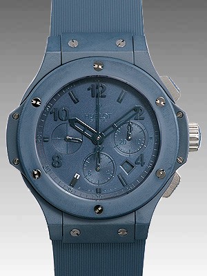 ウブロスーパーコピー ビッグバン オールブルー 301.EI.5190.RB セラミックPVD加工