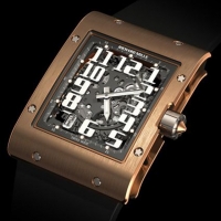 リシャール・ミルスーパーコピー RM016 オートマティック TI スケルトン サテンストラップ