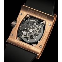 リシャール・ミルスーパーコピー RM016 オートマティック TI スケルトン サテンストラップ
