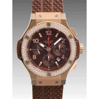 ウブロスーパーコピー ビッグバン カプチーノゴールドダイヤモンド 301.PC.1007.RX.114