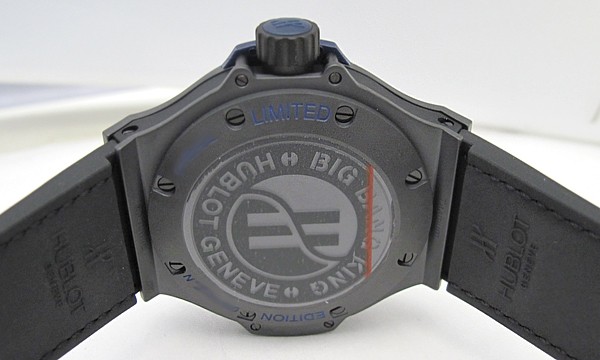 ウブロスーパーコピー ビッグバン キング オールブラックブルー 322.CI.1190.GR.ABB09 ブラック