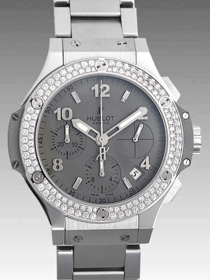 ウブロスーパーコピー ビッグバン アールグレイダイヤモンド 342.ST.5010.ST.1104 グレー