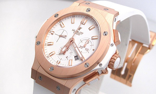 ウブロ ビッグバン エボリューション ゴールドホワイト 301.PE.2180.RW ホワイト