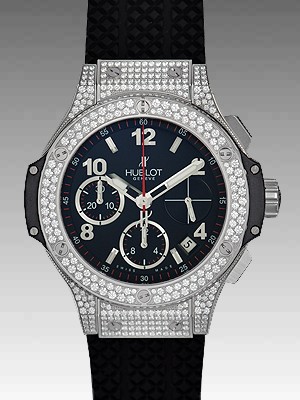 ウブロ ビッグバン スチール４１ 342.SX.130.RX.174 ダイヤモンド ブラック