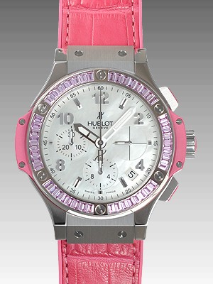 ウブロスーパーコピー ビッグバン ローズスチール 341.SP.6010.LR.1933 ピンクサファイア