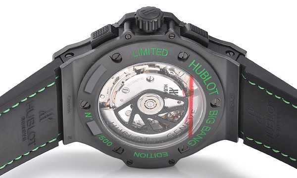 ウブロ ビッグバン オールブラック グリーン 301.CI.1190.GR.ABG11 ブラック/グリーン
