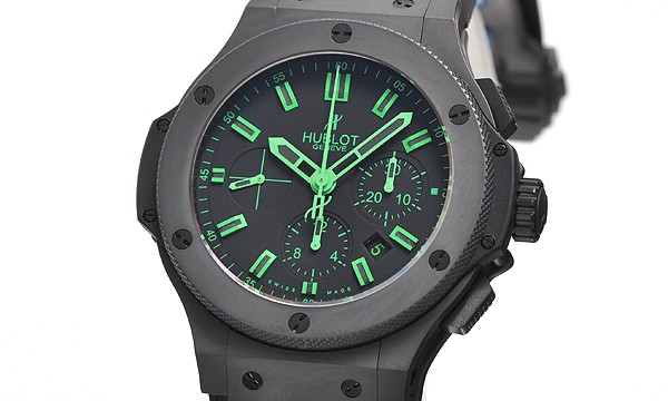 ウブロ ビッグバン オールブラック グリーン 301.CI.1190.GR.ABG11 ブラック/グリーン