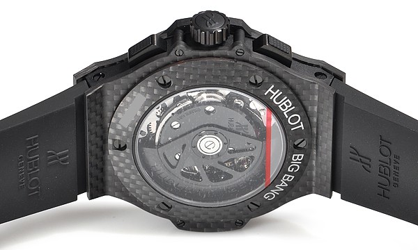 ウブロ ビッグバン オールブラック カーボン 301.QX.1740.RX ブラック
