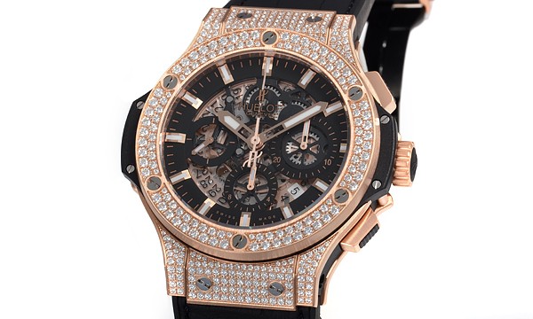 ウブロスーパーコピー ビッグバン アエロバン 311.PX.1180.GR.1704 ピンクゴールド ブラック