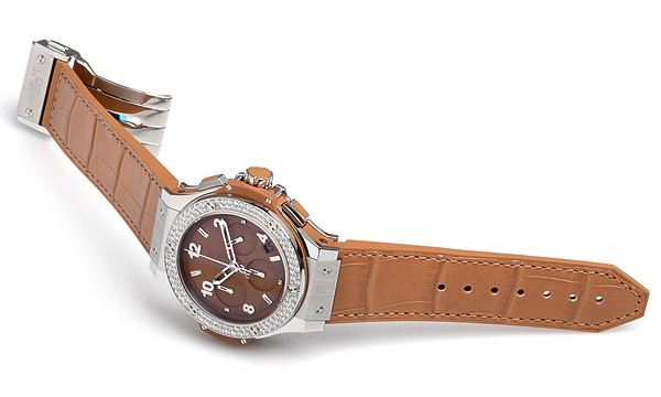 ウブロ ビッグバン スチール トゥッティフルッティ キャメルダイヤモンド 341.SA.5390.LR.1104