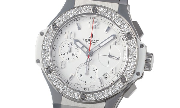 ウブロ ビッグバン スチール ホワイトダイヤモンド 342.SE.230.RW.114 ホワイト