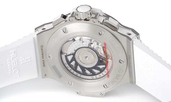 ウブロ ビッグバン スチール ホワイトパヴェ 342.SE.230.RW.174 ホワイト