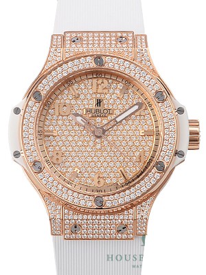 ウブロ ビッグバン 361.PE.9010.RW.1704 ピンクゴールド ダイヤモンド