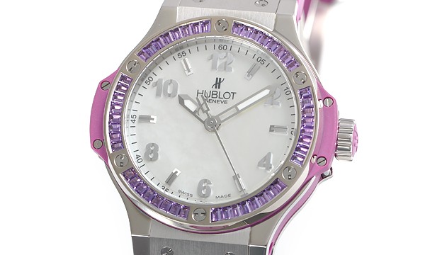 ウブロ ビッグバン トゥッティフルッティ パープル 361.SV.6010.LR.1905 ホワイト