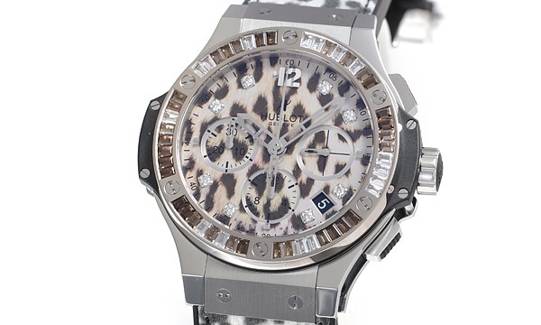 ウブロ ビッグバン スノーレオパード 341.SX.7717.NR.1977 ダイヤモンド