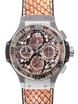 ウブロ ビッグバン ボアスチールブラウン 341.SX.7917.PR.1979 ステンレス ブラウン