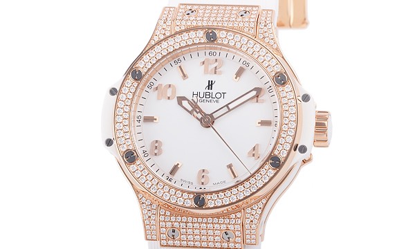 ウブロ ビッグバン 361.PE.2010.RW.1704 ピンクゴールド ダイヤモンド