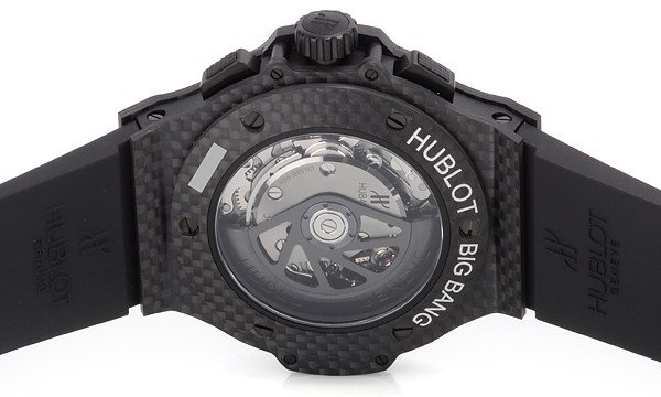 ウブロスーパーコピー ビッグバン カーボン 301.QX.1724.RX ブラック