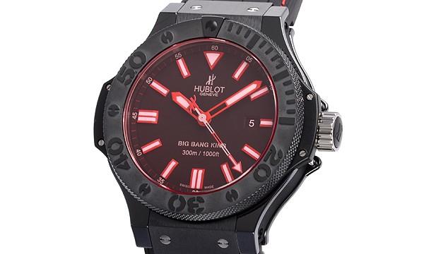 ウブロスーパーコピー ビッグバン キング レッドマジック 322.CI.1123.GR ブラック/レッド