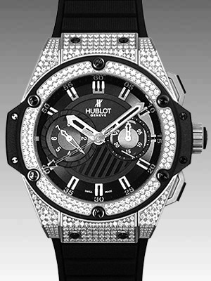 ウブロ キングパワー フドロワイヤント ジルコニウム 715.ZX.1127.RX.1704 ブラック